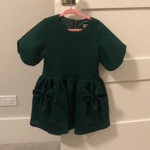David Charles emerald dress